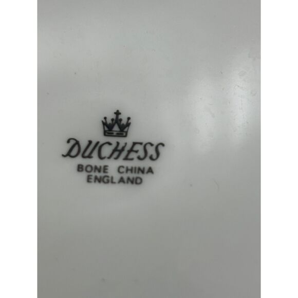 Vintage Duchess Bone China England Gray Schnauzer Decorative Plate - Picture 3 of 5